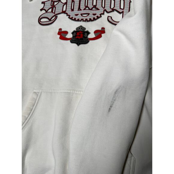 2000'S Shady LTD 2XL White Hoodie Pullover Crown Logo - Picture 4 of 9